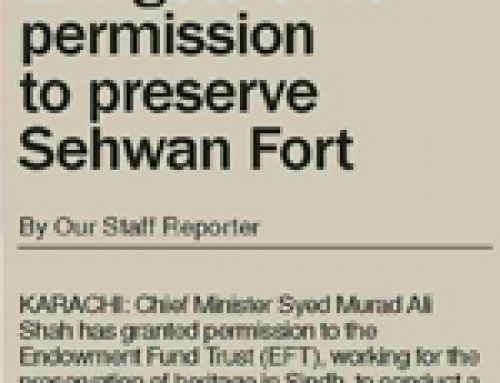 EFT gets CM’s permission to preserve Sehwan Fort